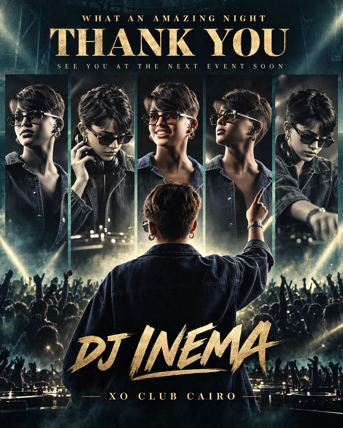 DJ Inema thank you collage
