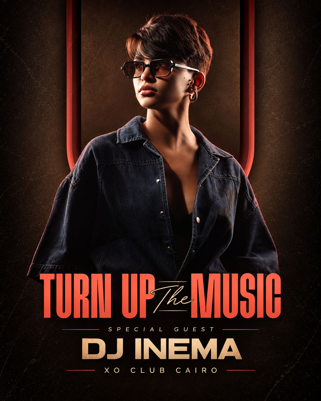 XO Club Cairo night poster